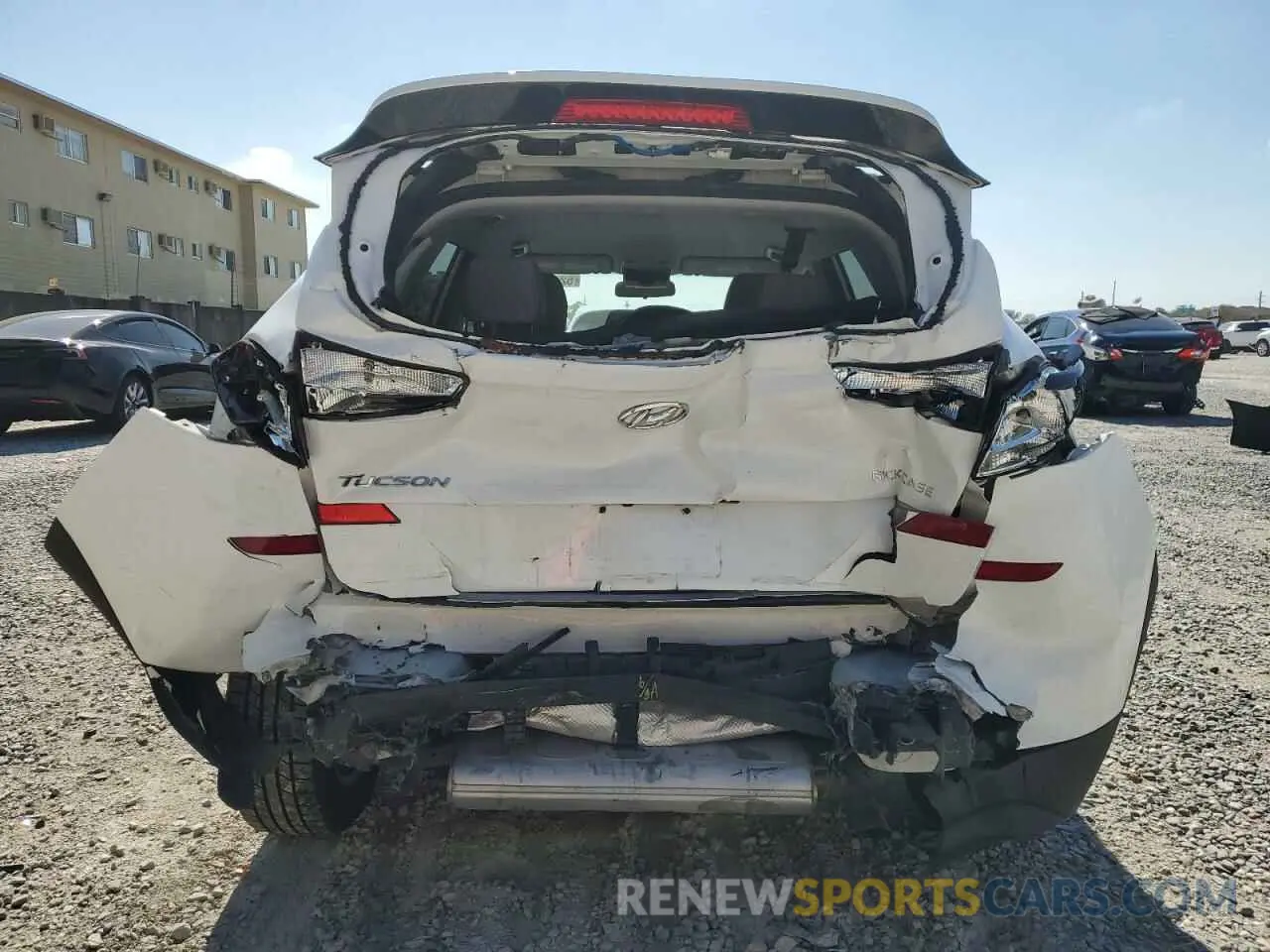6 Photograph of a damaged car KM8J23A41MU286145 HYUNDAI TUCSON 2021