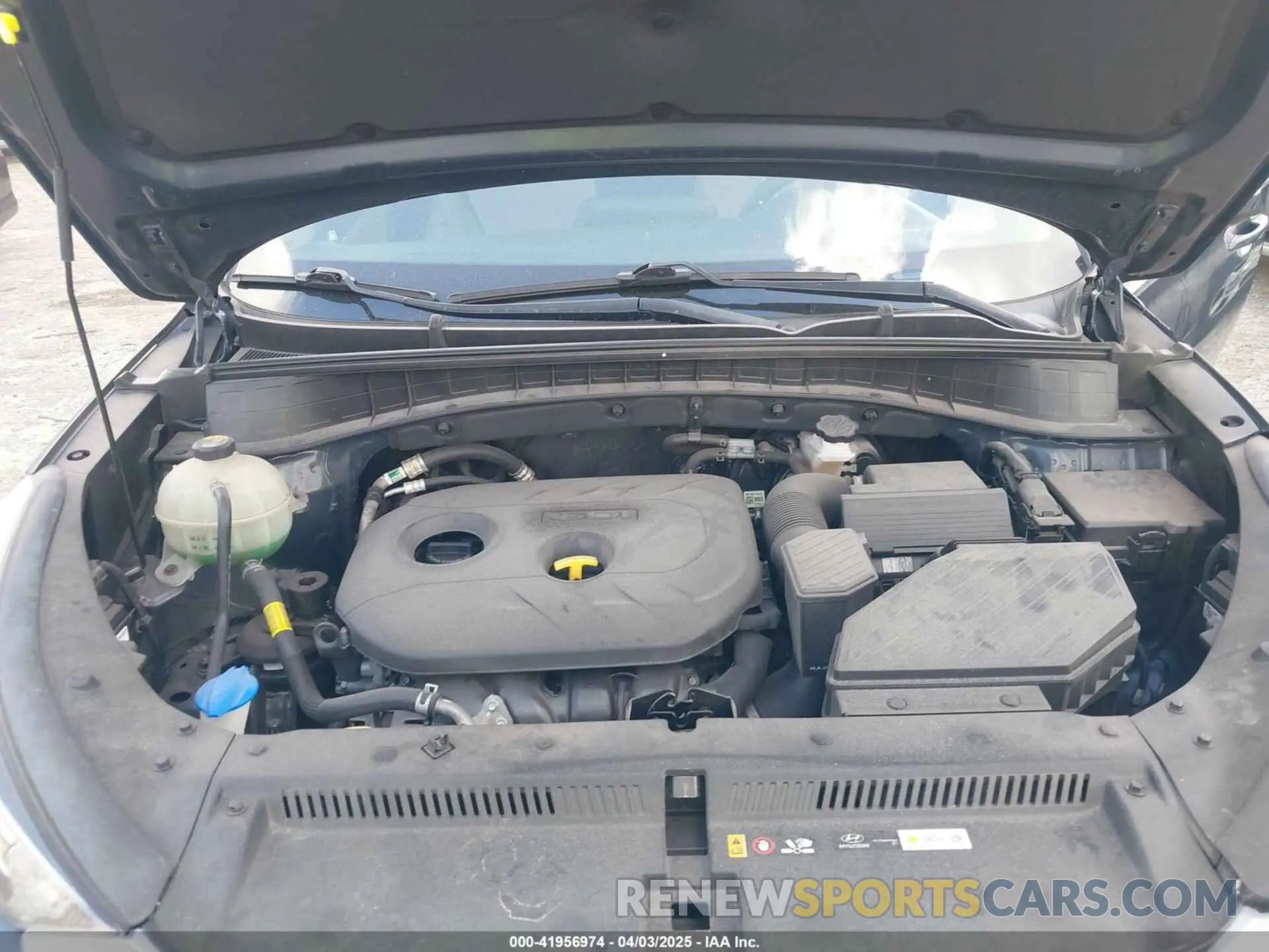 10 Photograph of a damaged car KM8J23A41MU291085 HYUNDAI TUCSON 2021