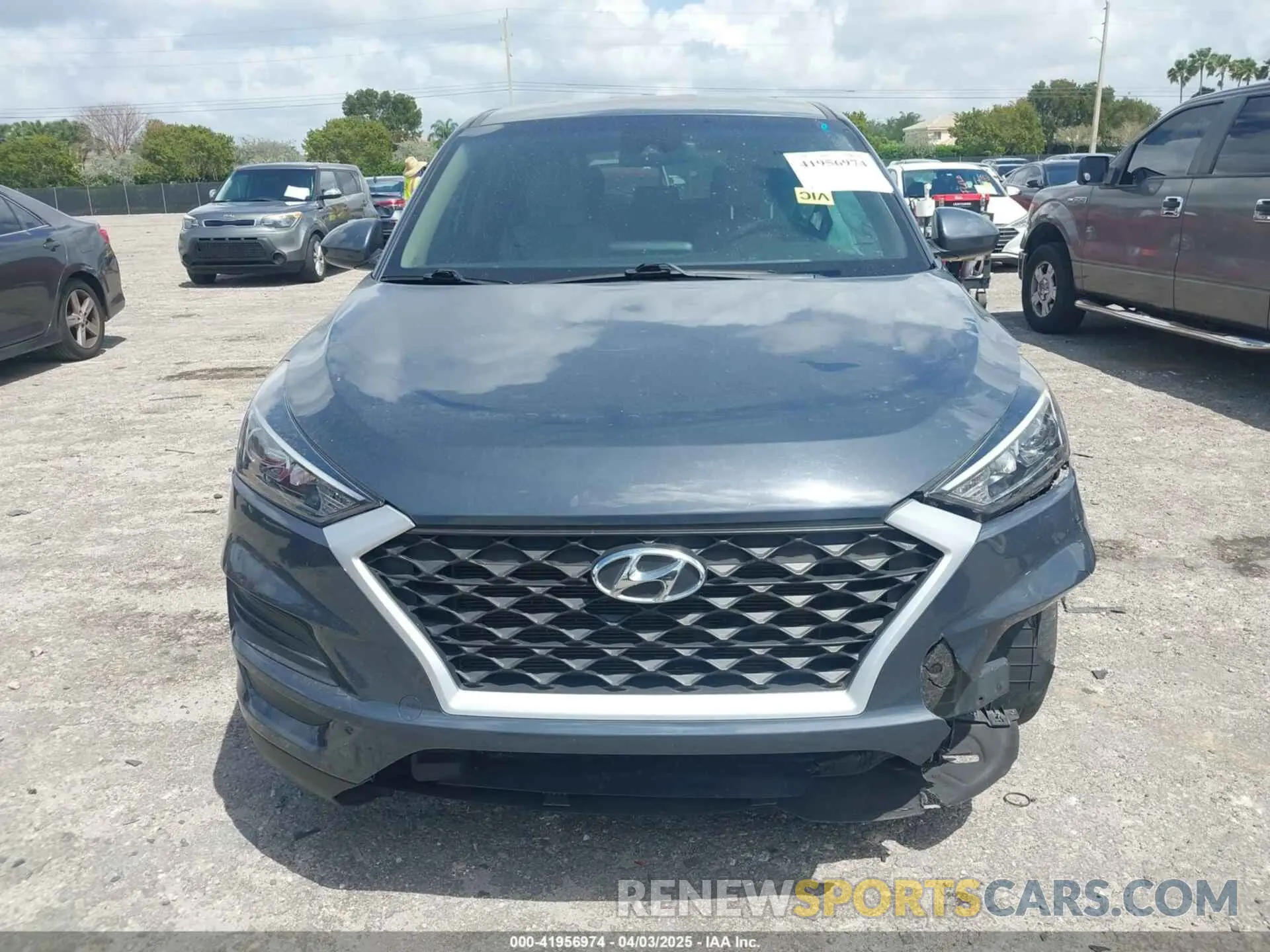 12 Photograph of a damaged car KM8J23A41MU291085 HYUNDAI TUCSON 2021