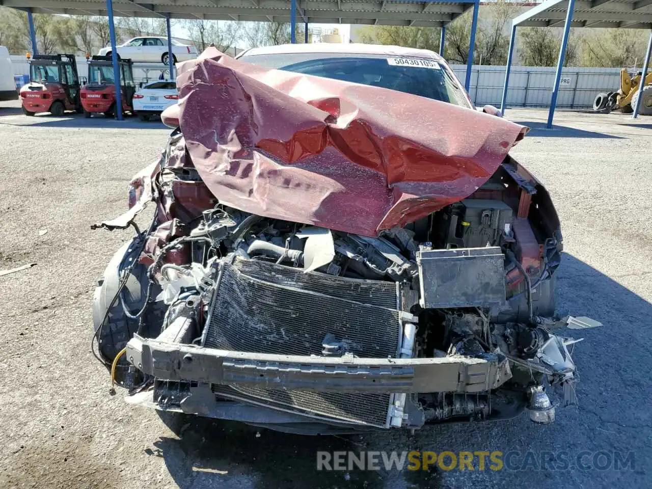 5 Photograph of a damaged car KM8J23A41MU342276 HYUNDAI TUCSON 2021