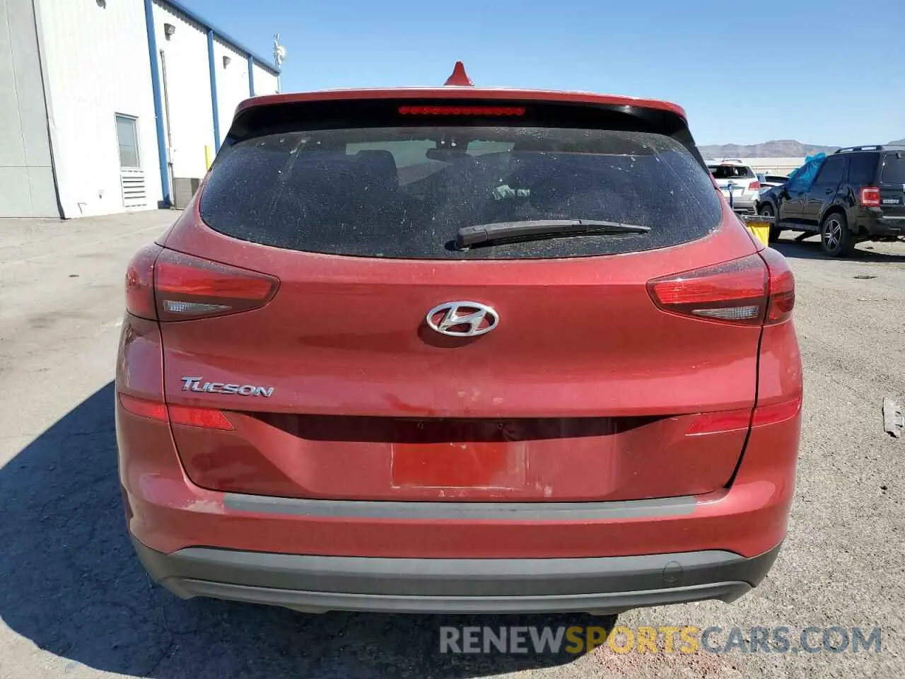 6 Photograph of a damaged car KM8J23A41MU342276 HYUNDAI TUCSON 2021