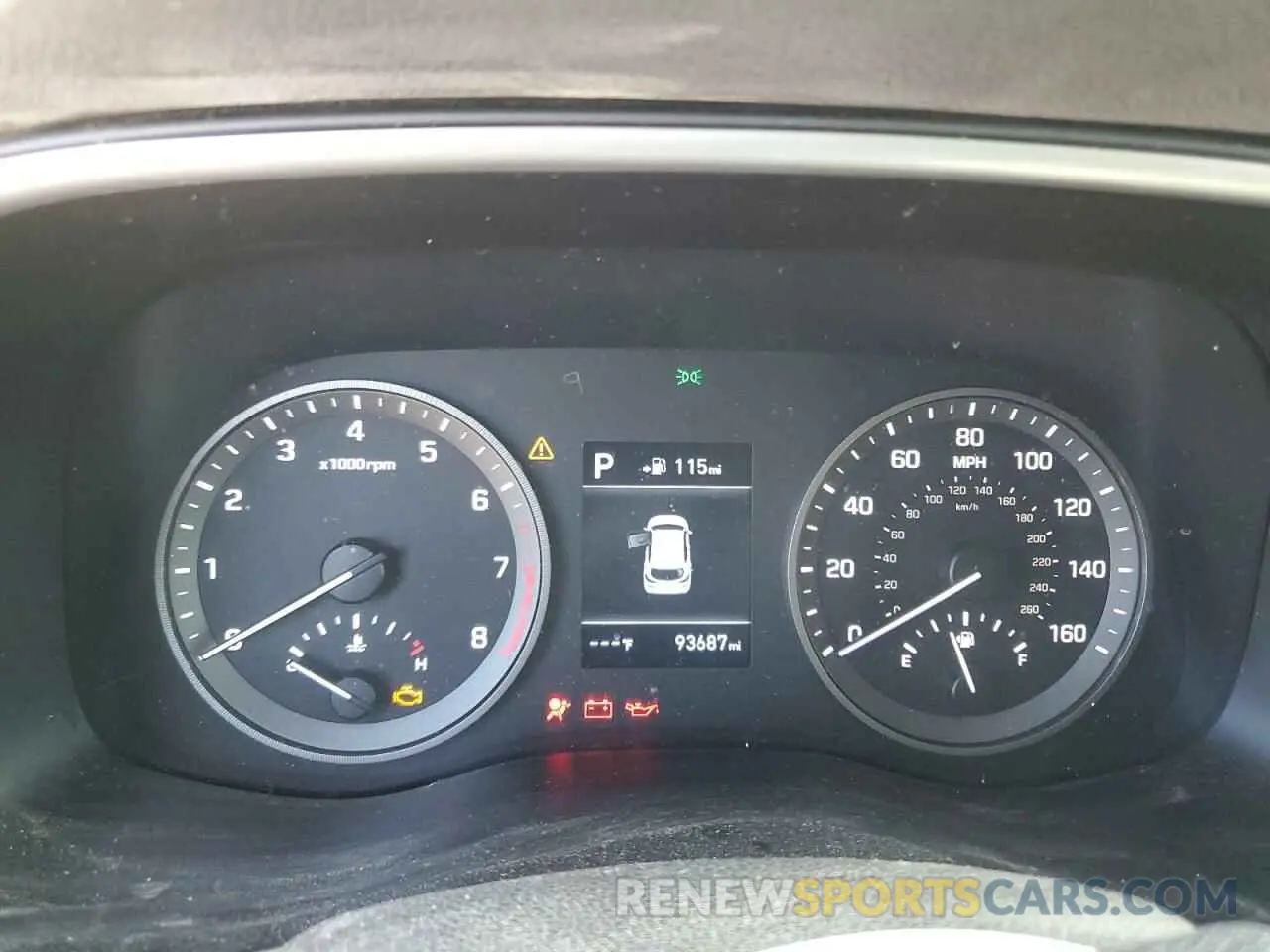 9 Photograph of a damaged car KM8J23A41MU342276 HYUNDAI TUCSON 2021