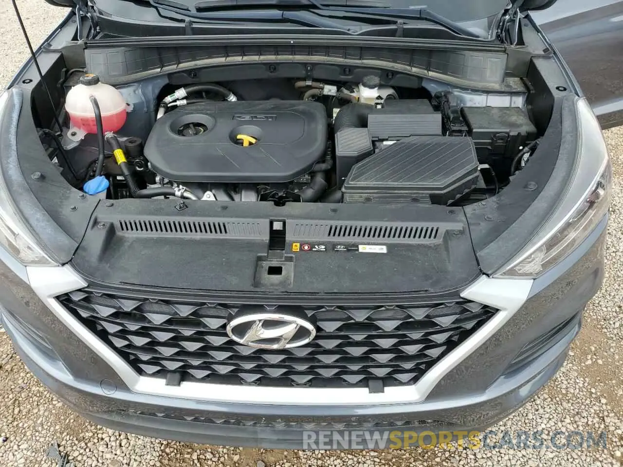 12 Photograph of a damaged car KM8J23A42MU388070 HYUNDAI TUCSON 2021