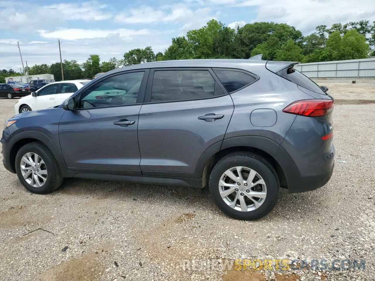 2 Photograph of a damaged car KM8J23A42MU388070 HYUNDAI TUCSON 2021