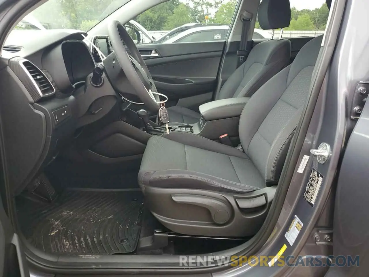 7 Photograph of a damaged car KM8J23A42MU388070 HYUNDAI TUCSON 2021