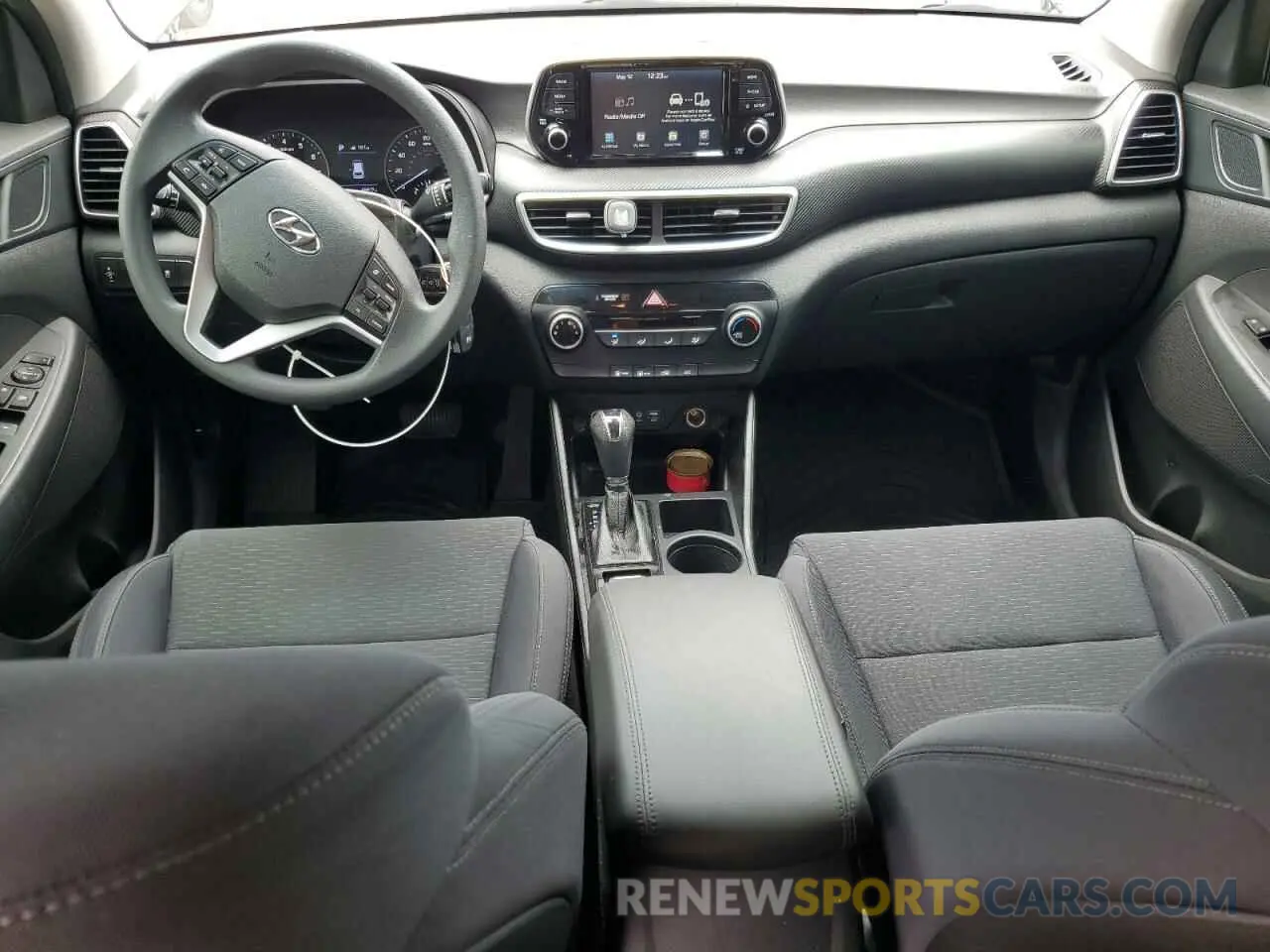 8 Photograph of a damaged car KM8J23A42MU388070 HYUNDAI TUCSON 2021