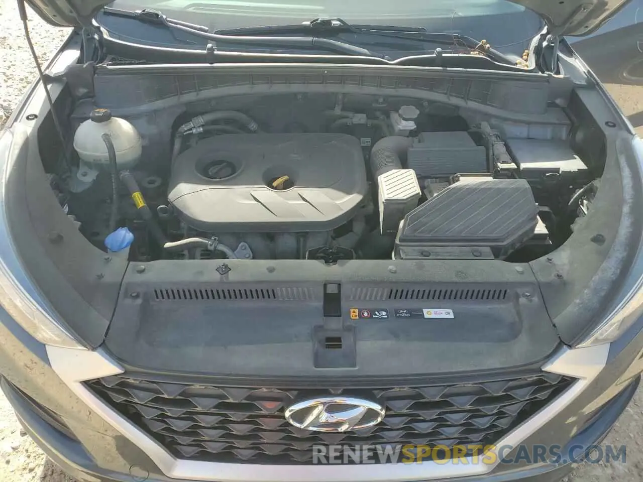 12 Photograph of a damaged car KM8J23A43MU289340 HYUNDAI TUCSON 2021