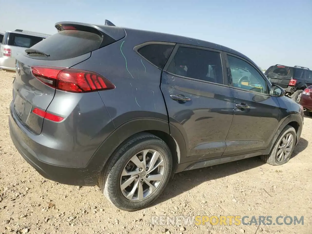3 Photograph of a damaged car KM8J23A43MU289340 HYUNDAI TUCSON 2021