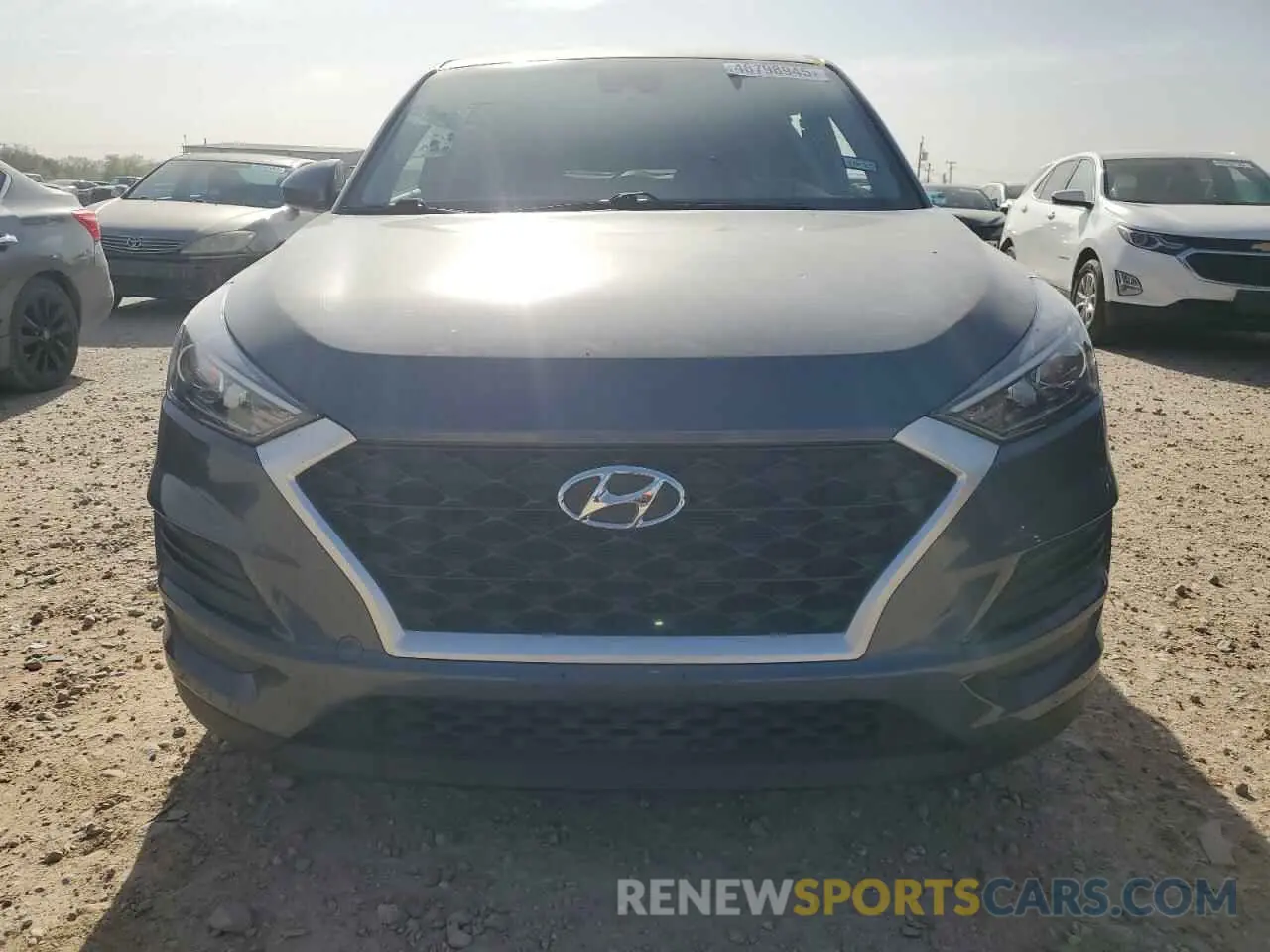 5 Photograph of a damaged car KM8J23A43MU289340 HYUNDAI TUCSON 2021