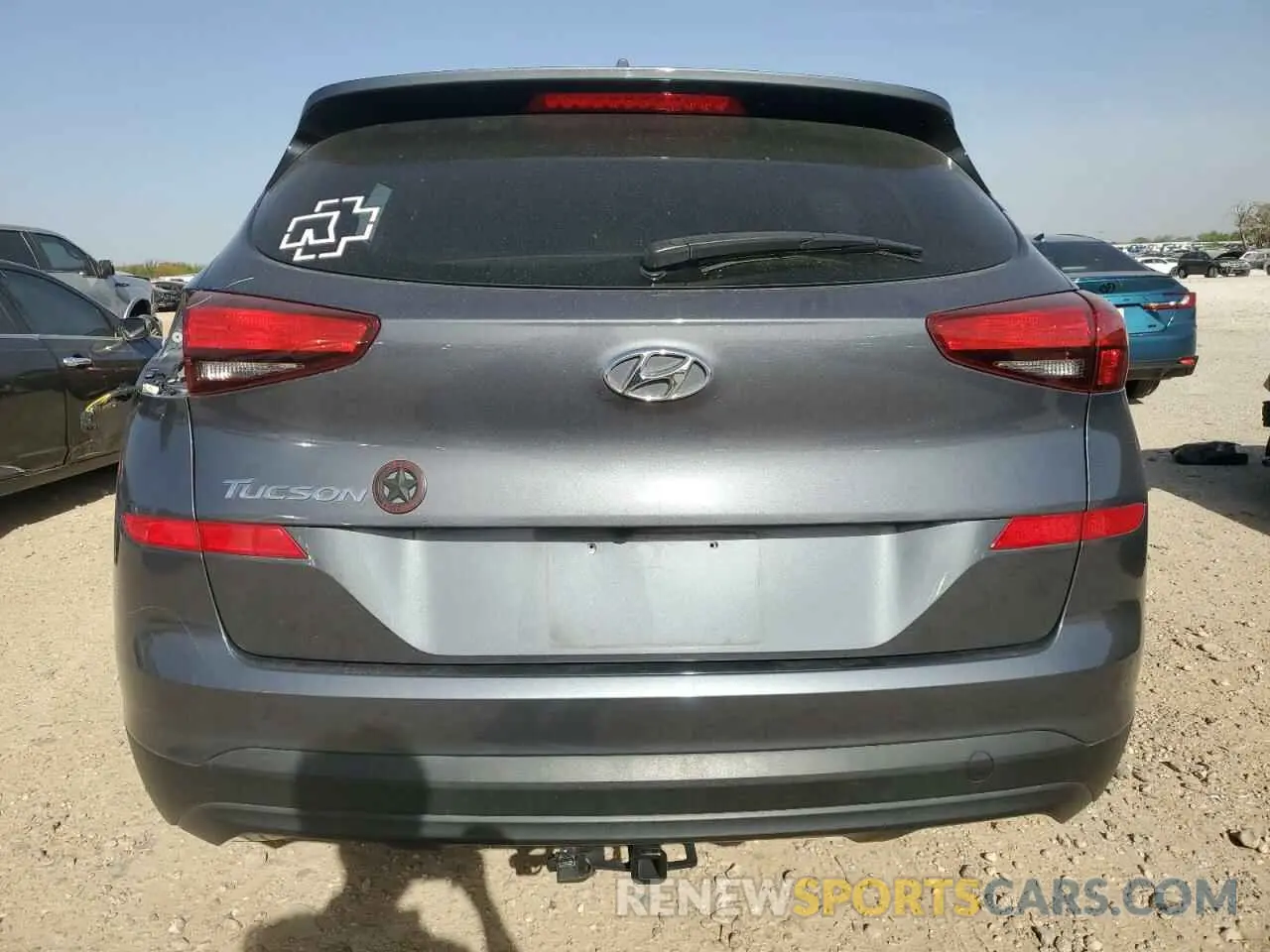 6 Photograph of a damaged car KM8J23A43MU289340 HYUNDAI TUCSON 2021