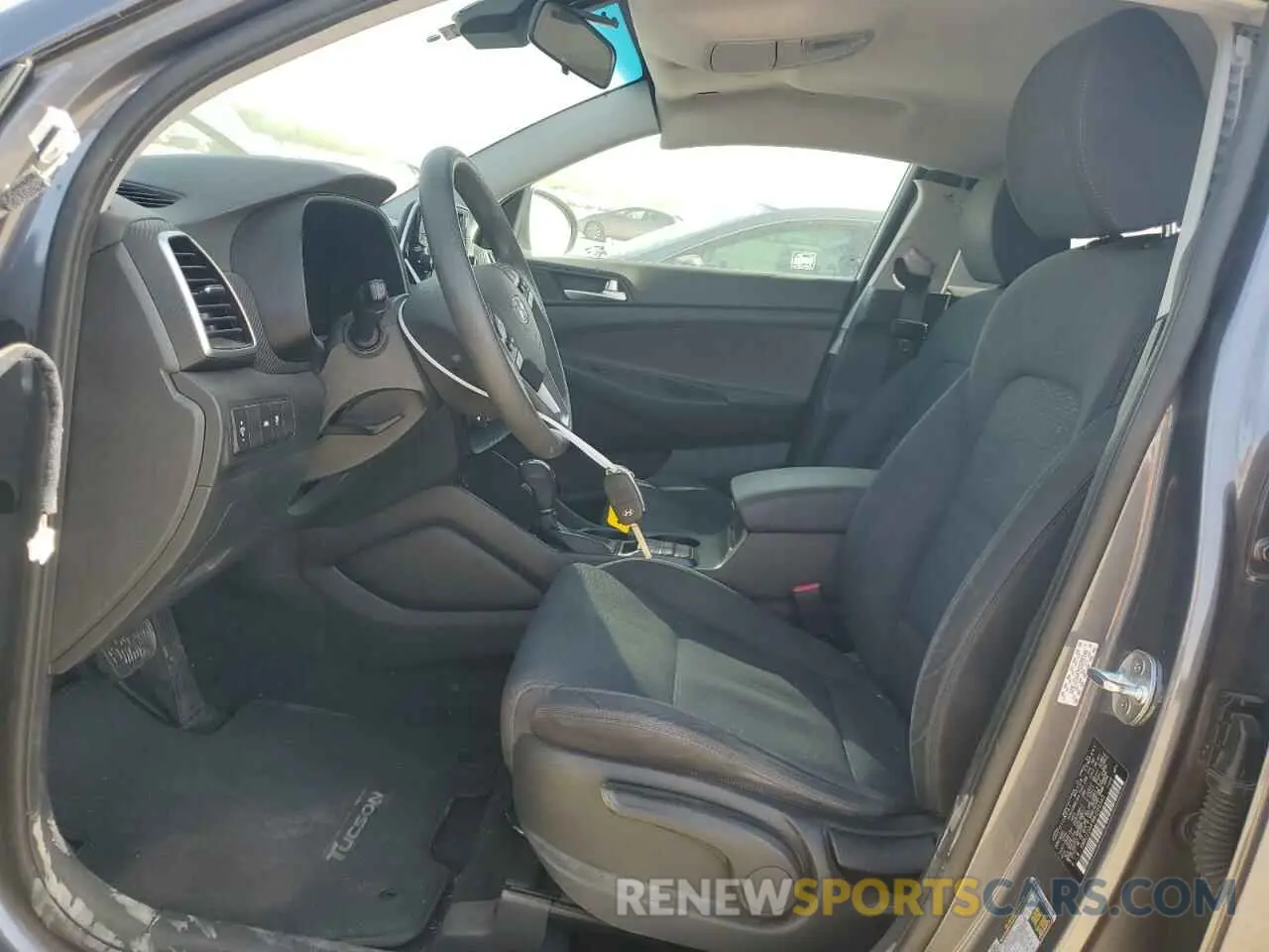 7 Photograph of a damaged car KM8J23A43MU289340 HYUNDAI TUCSON 2021
