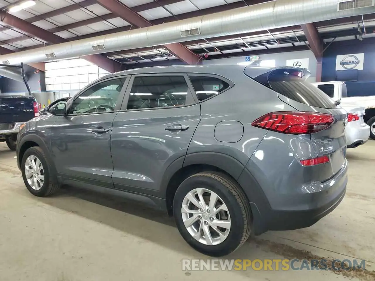 2 Photograph of a damaged car KM8J23A43MU311420 HYUNDAI TUCSON 2021