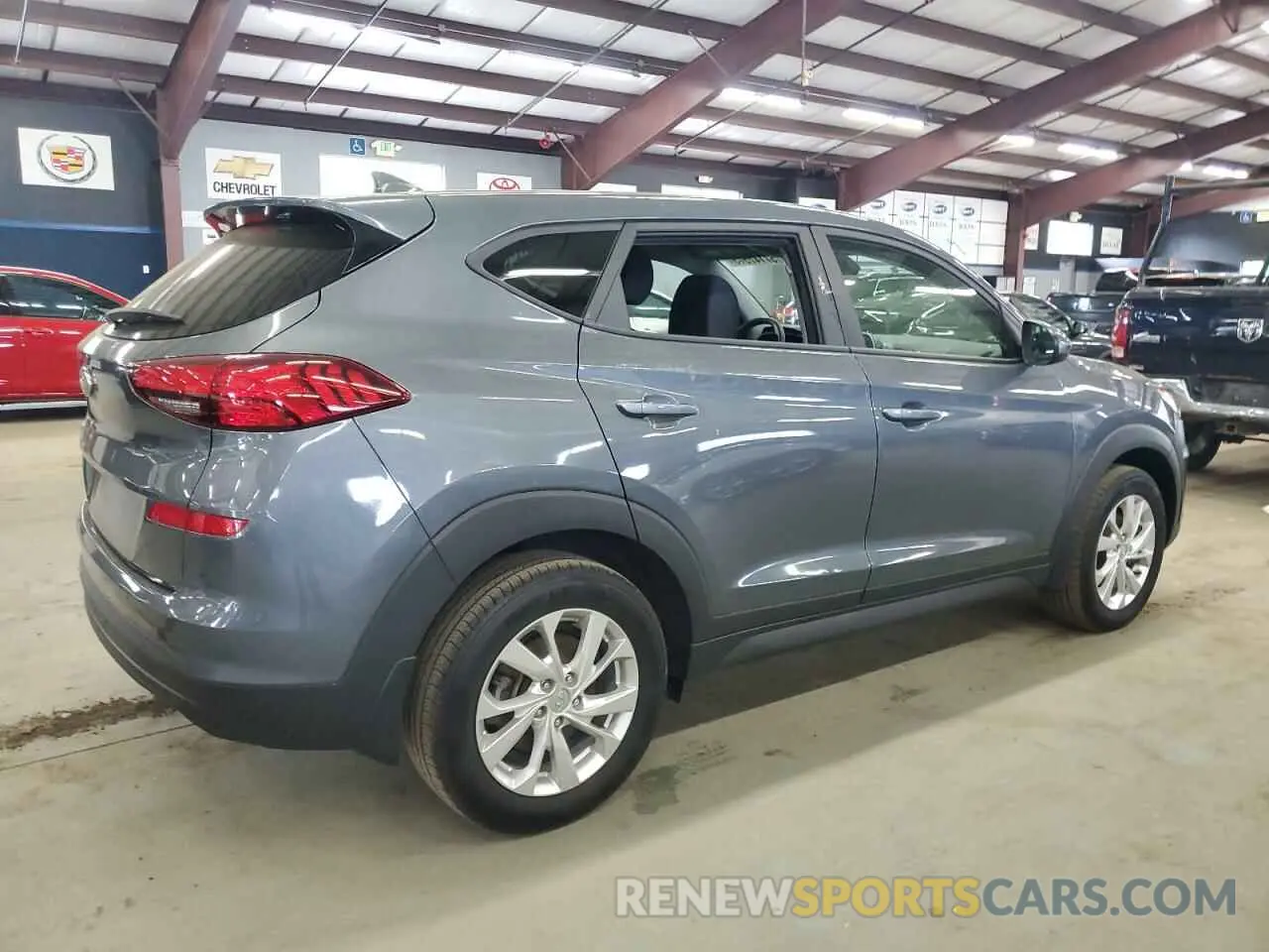 3 Photograph of a damaged car KM8J23A43MU311420 HYUNDAI TUCSON 2021