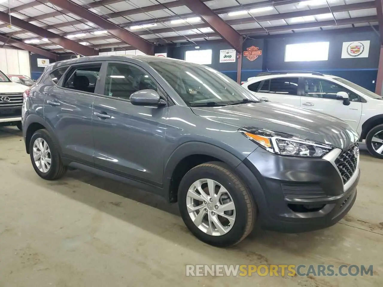 4 Photograph of a damaged car KM8J23A43MU311420 HYUNDAI TUCSON 2021