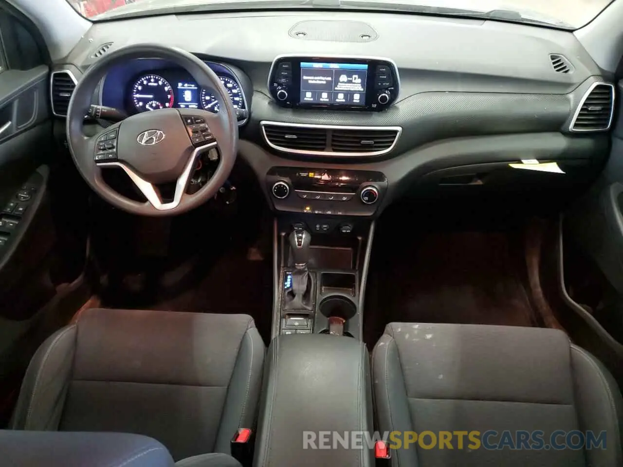 8 Photograph of a damaged car KM8J23A43MU311420 HYUNDAI TUCSON 2021