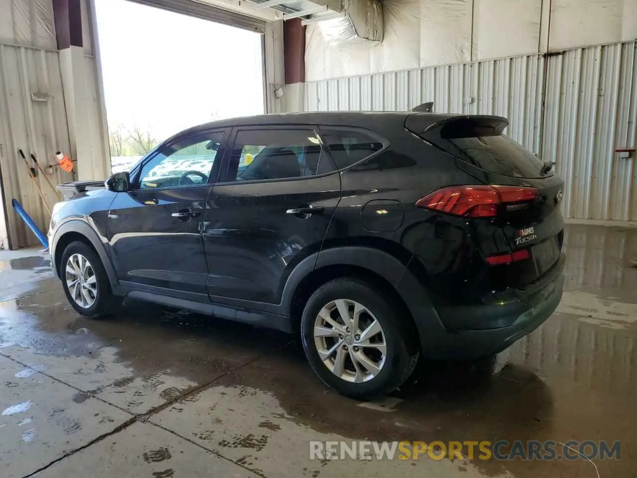 2 Photograph of a damaged car KM8J23A43MU314740 HYUNDAI TUCSON 2021