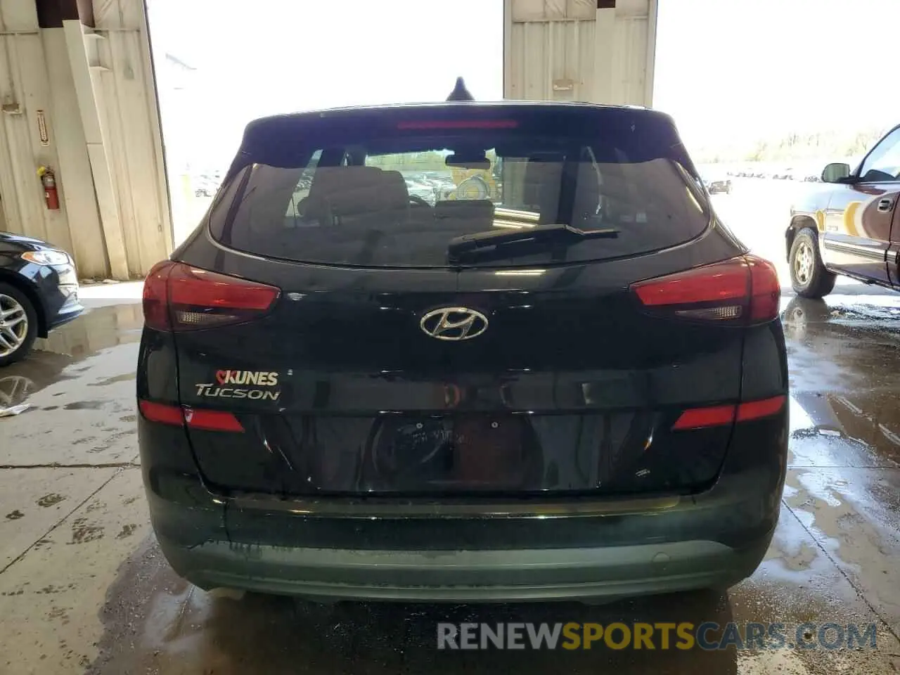 6 Photograph of a damaged car KM8J23A43MU314740 HYUNDAI TUCSON 2021