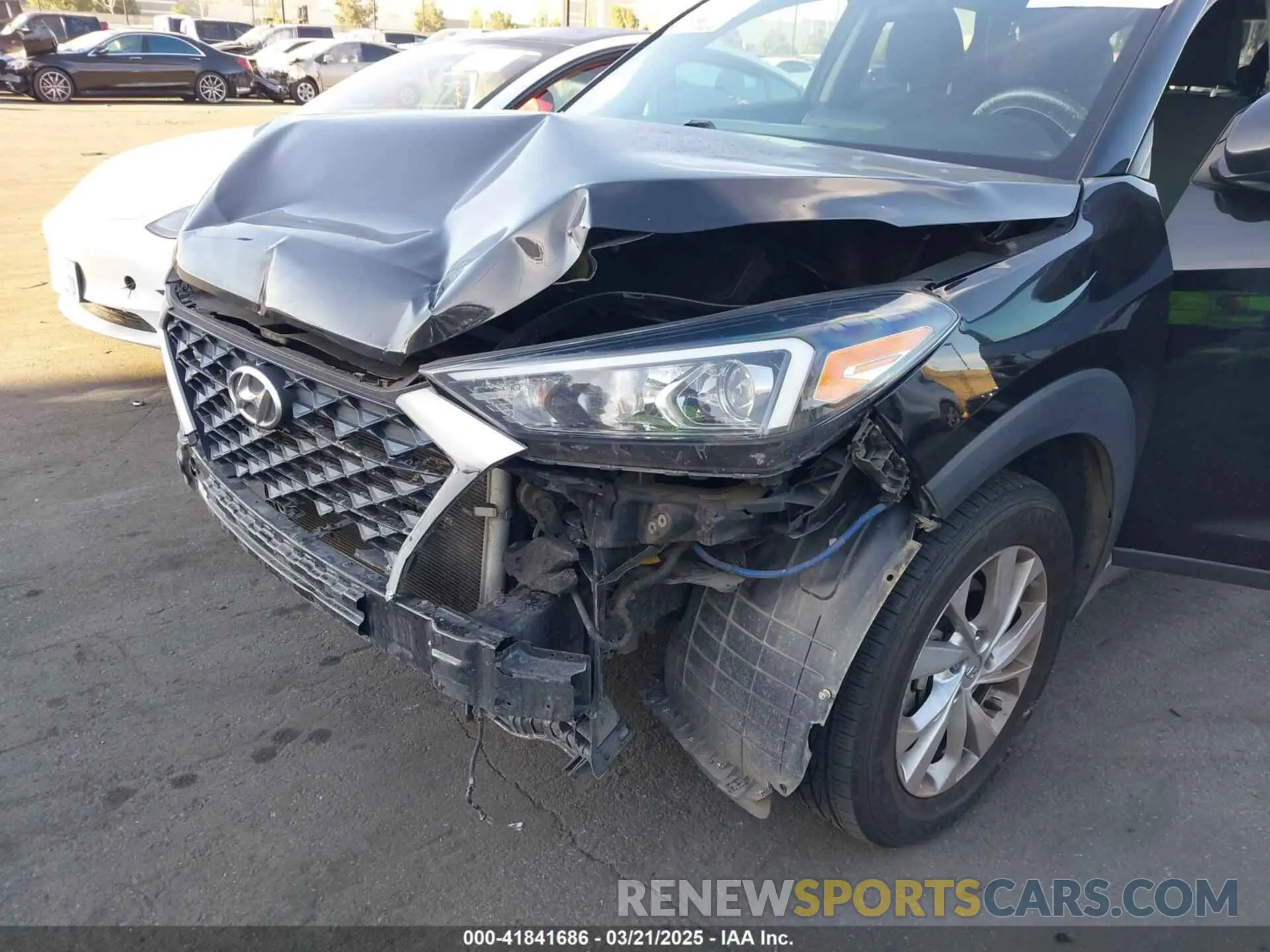 12 Photograph of a damaged car KM8J23A43MU384254 HYUNDAI TUCSON 2021
