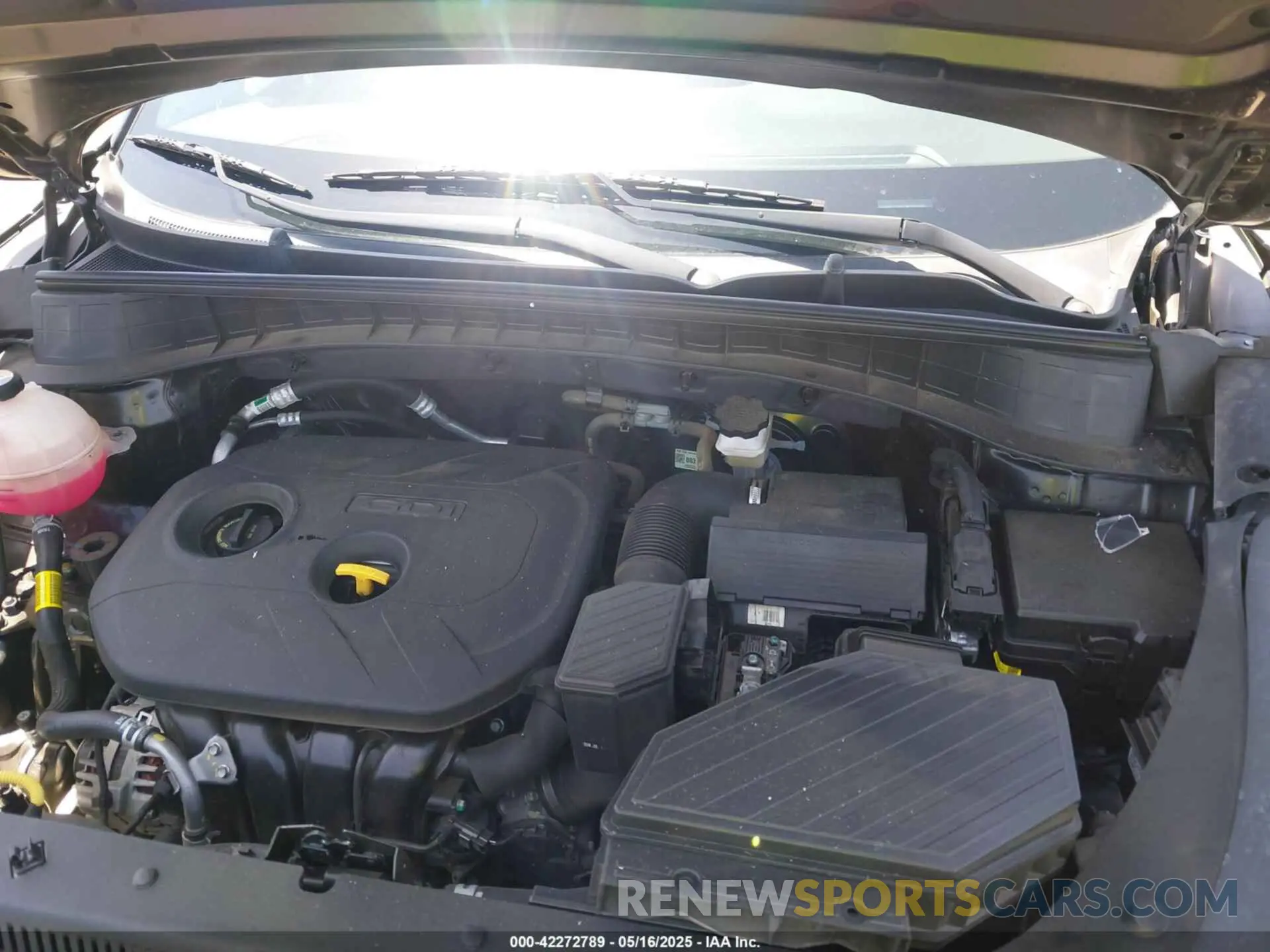 10 Photograph of a damaged car KM8J23A43MU400680 HYUNDAI TUCSON 2021