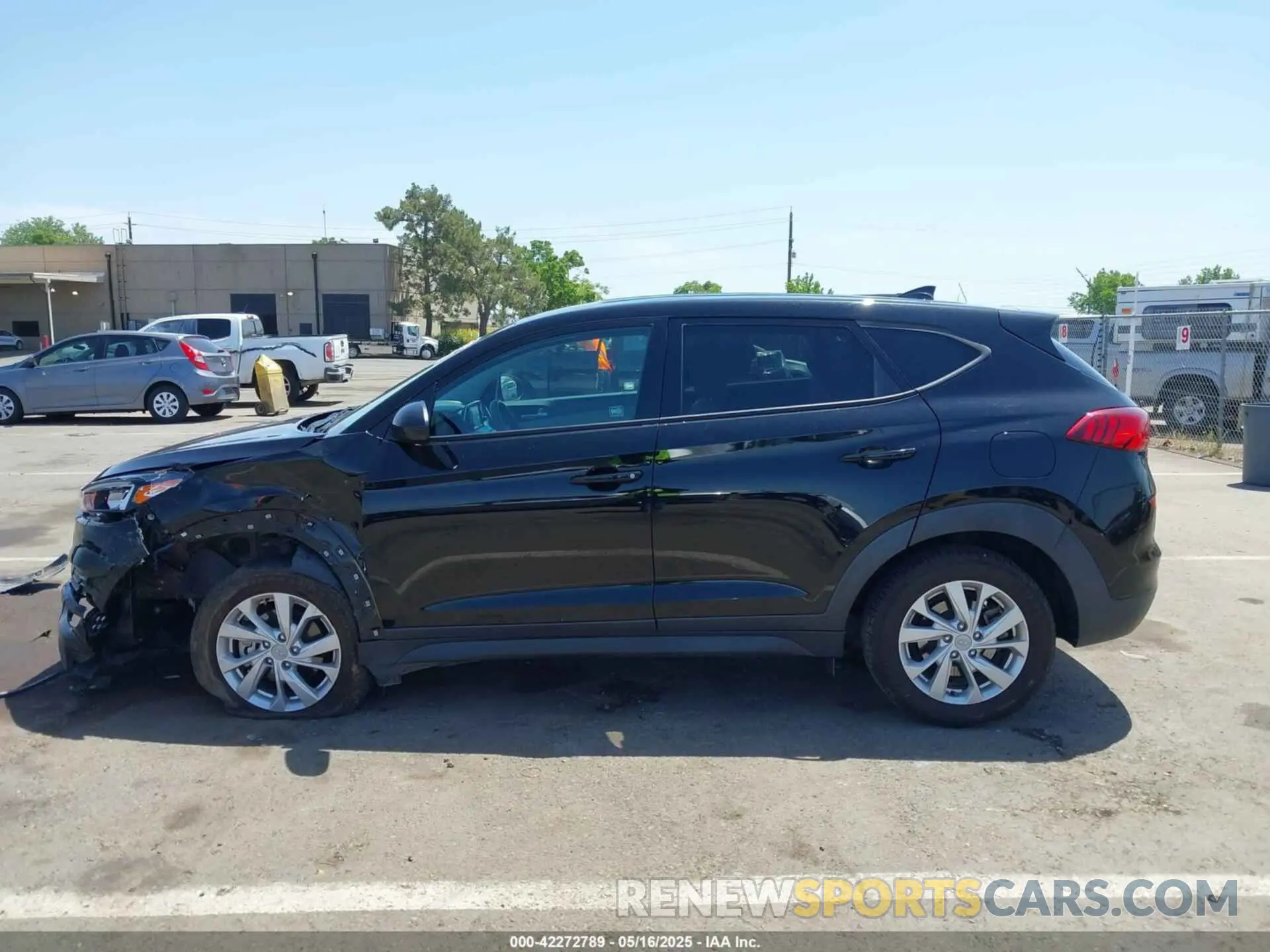 14 Photograph of a damaged car KM8J23A43MU400680 HYUNDAI TUCSON 2021