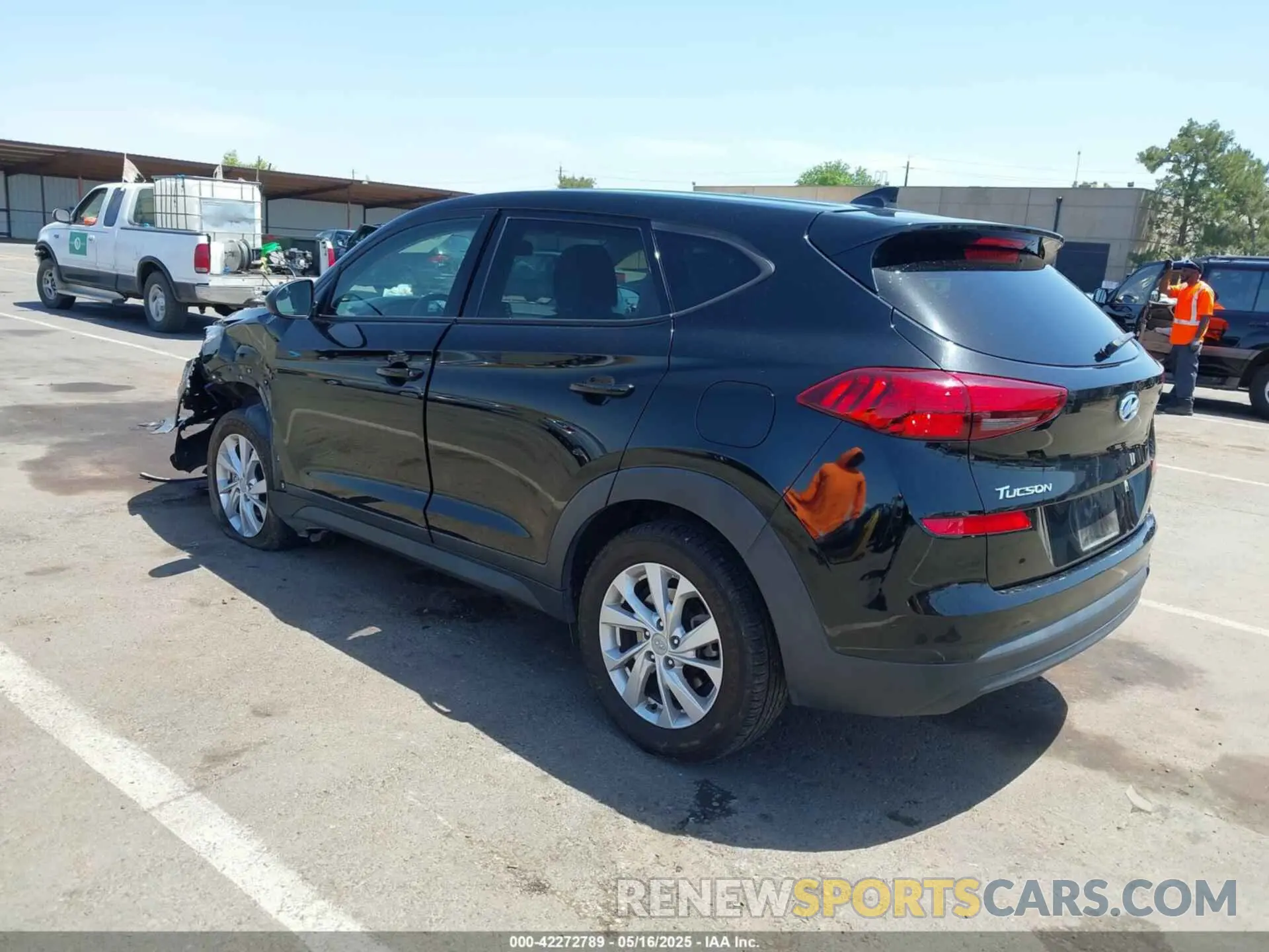 3 Photograph of a damaged car KM8J23A43MU400680 HYUNDAI TUCSON 2021