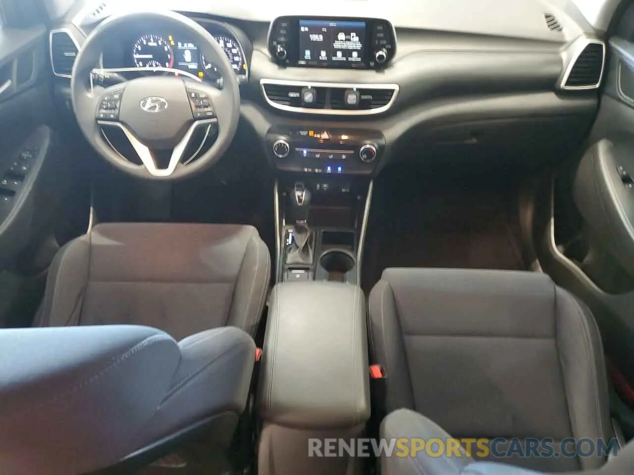8 Photograph of a damaged car KM8J23A43MU405006 HYUNDAI TUCSON 2021