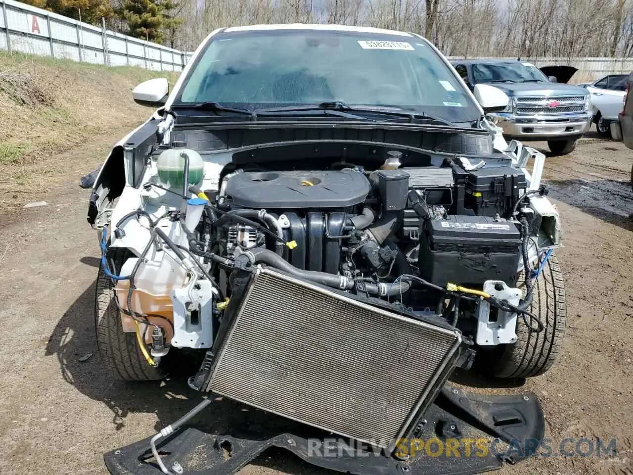 5 Photograph of a damaged car KM8J23A44MU290139 HYUNDAI TUCSON 2021