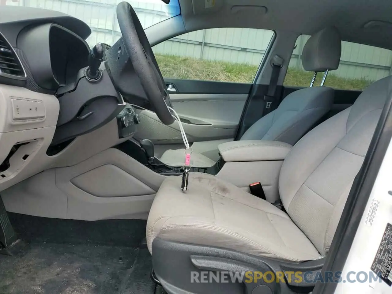 7 Photograph of a damaged car KM8J23A44MU290139 HYUNDAI TUCSON 2021