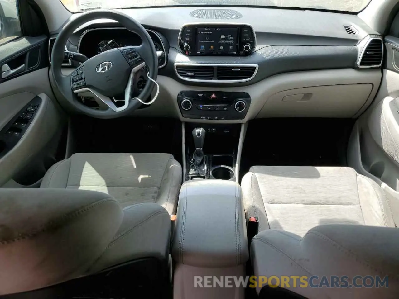 8 Photograph of a damaged car KM8J23A44MU290139 HYUNDAI TUCSON 2021