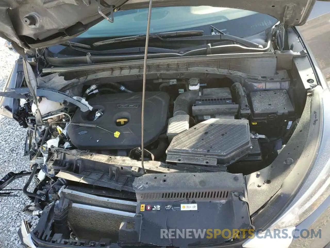 12 Photograph of a damaged car KM8J23A44MU338738 HYUNDAI TUCSON 2021
