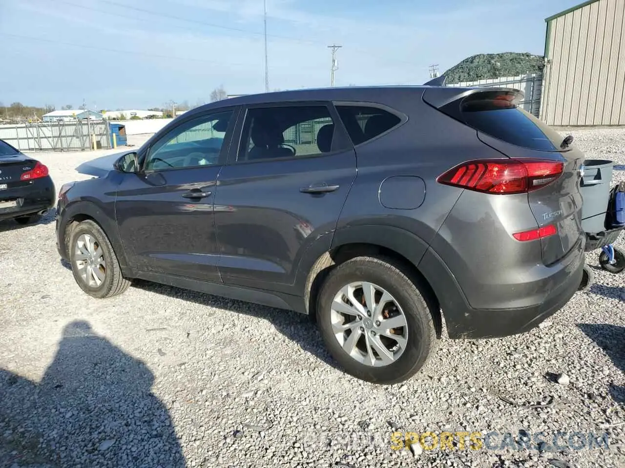 2 Photograph of a damaged car KM8J23A44MU338738 HYUNDAI TUCSON 2021