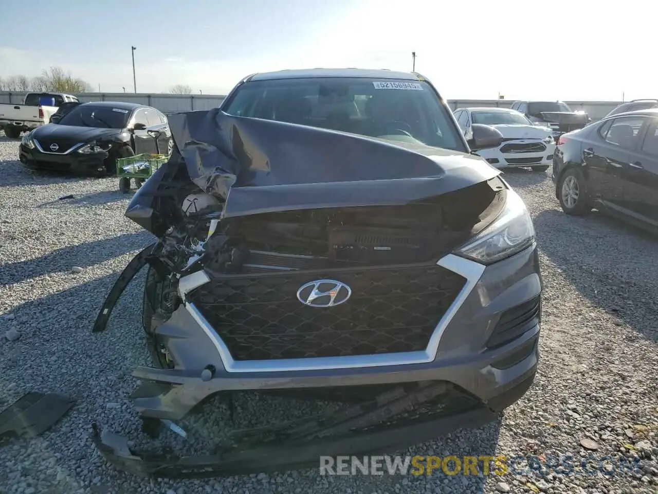 5 Photograph of a damaged car KM8J23A44MU338738 HYUNDAI TUCSON 2021