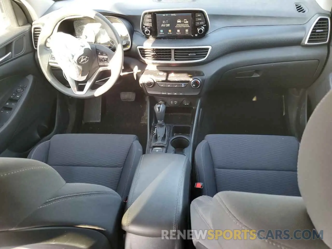 8 Photograph of a damaged car KM8J23A44MU338738 HYUNDAI TUCSON 2021