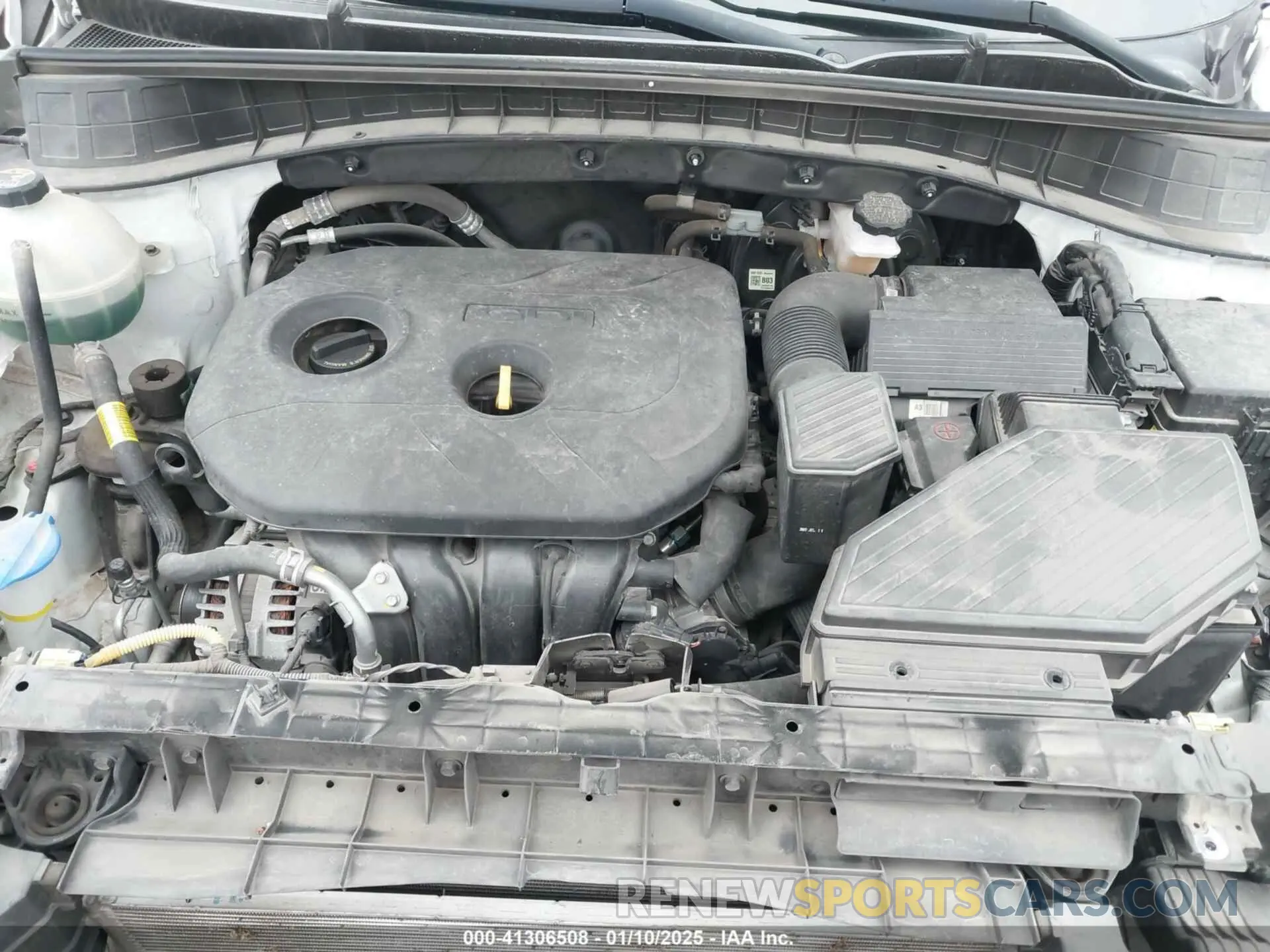 10 Photograph of a damaged car KM8J23A45MU292305 HYUNDAI TUCSON 2021