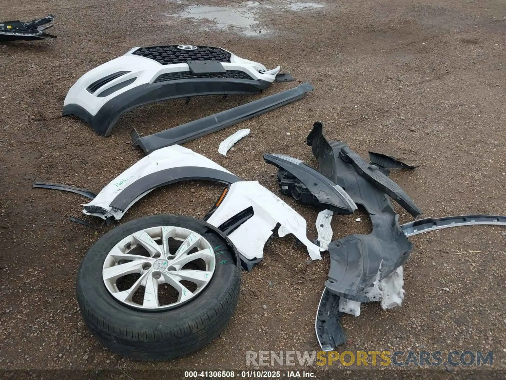12 Photograph of a damaged car KM8J23A45MU292305 HYUNDAI TUCSON 2021