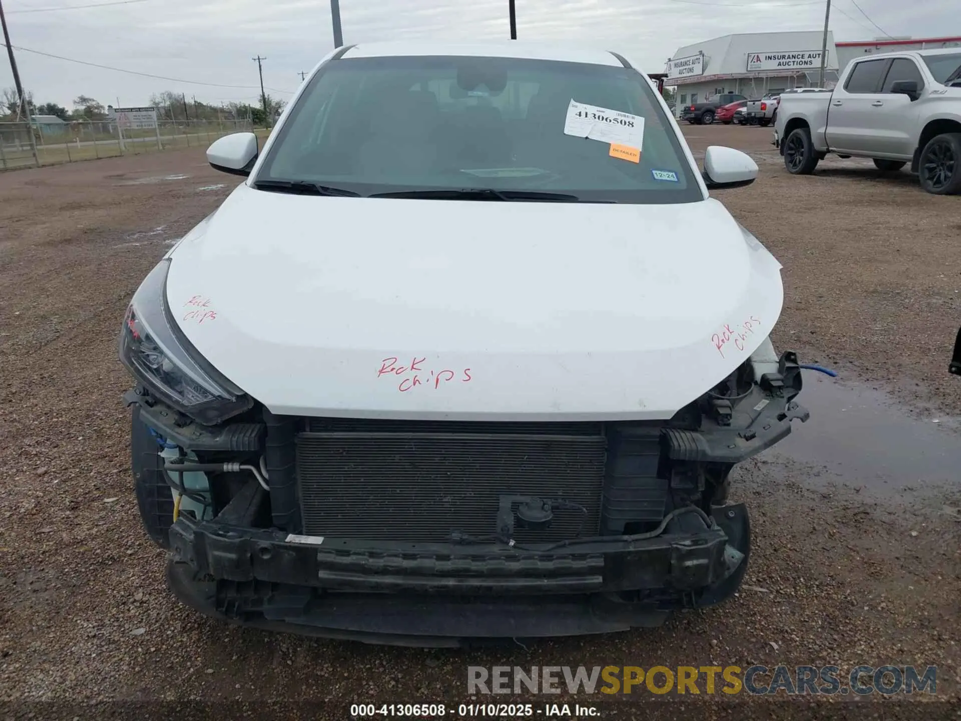 13 Photograph of a damaged car KM8J23A45MU292305 HYUNDAI TUCSON 2021