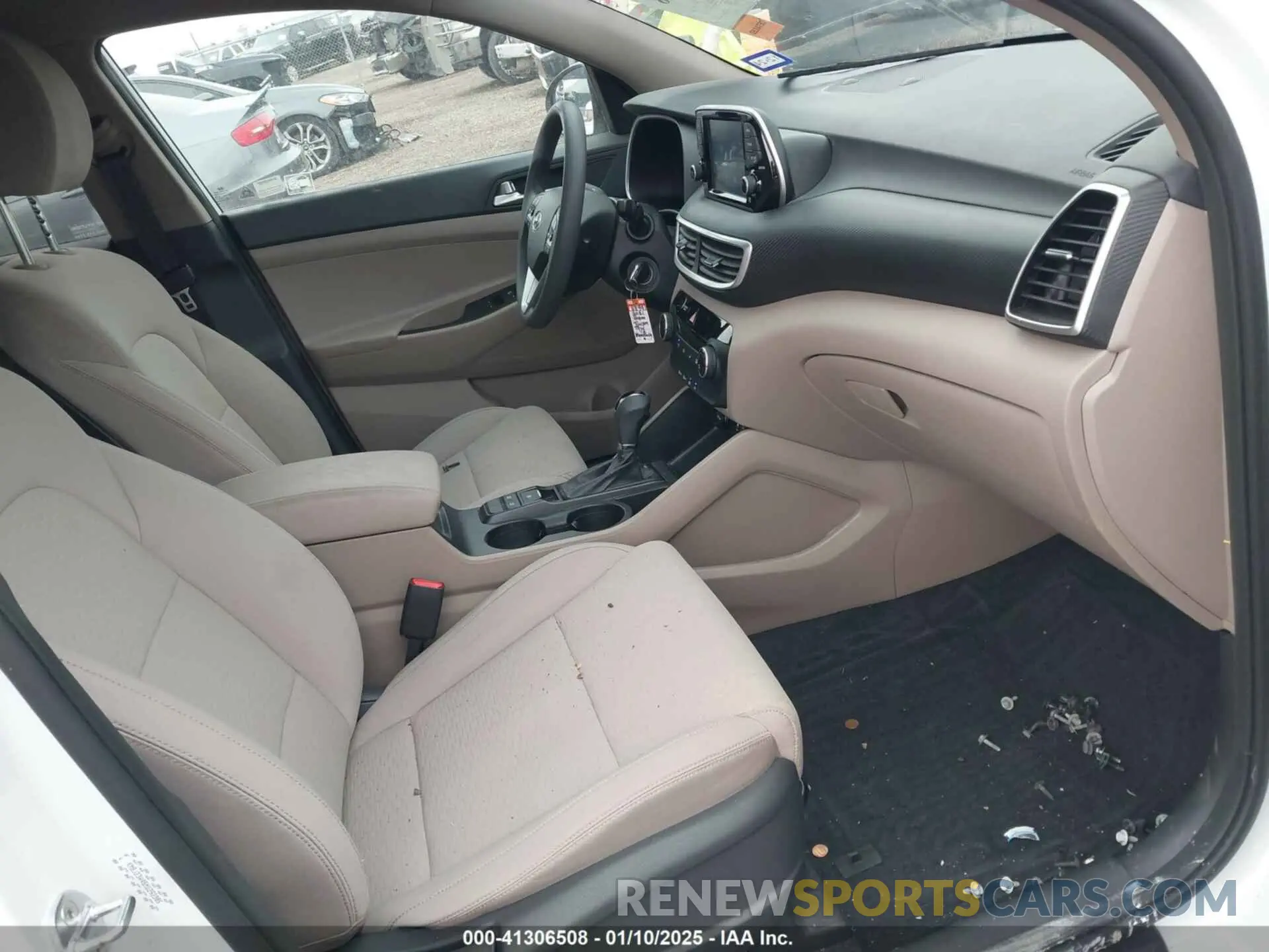5 Photograph of a damaged car KM8J23A45MU292305 HYUNDAI TUCSON 2021