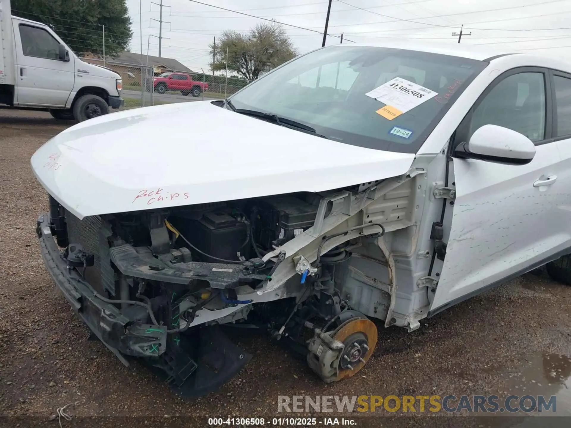 6 Photograph of a damaged car KM8J23A45MU292305 HYUNDAI TUCSON 2021