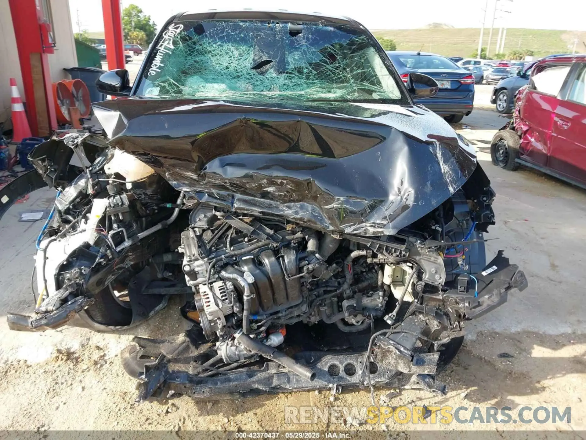 6 Photograph of a damaged car KM8J23A45MU338117 HYUNDAI TUCSON 2021