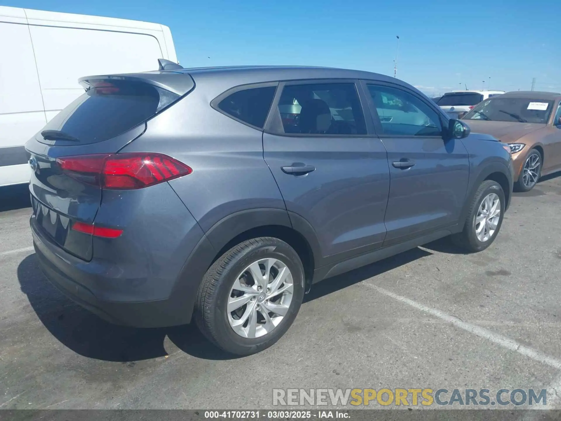 4 Photograph of a damaged car KM8J23A45MU355712 HYUNDAI TUCSON 2021