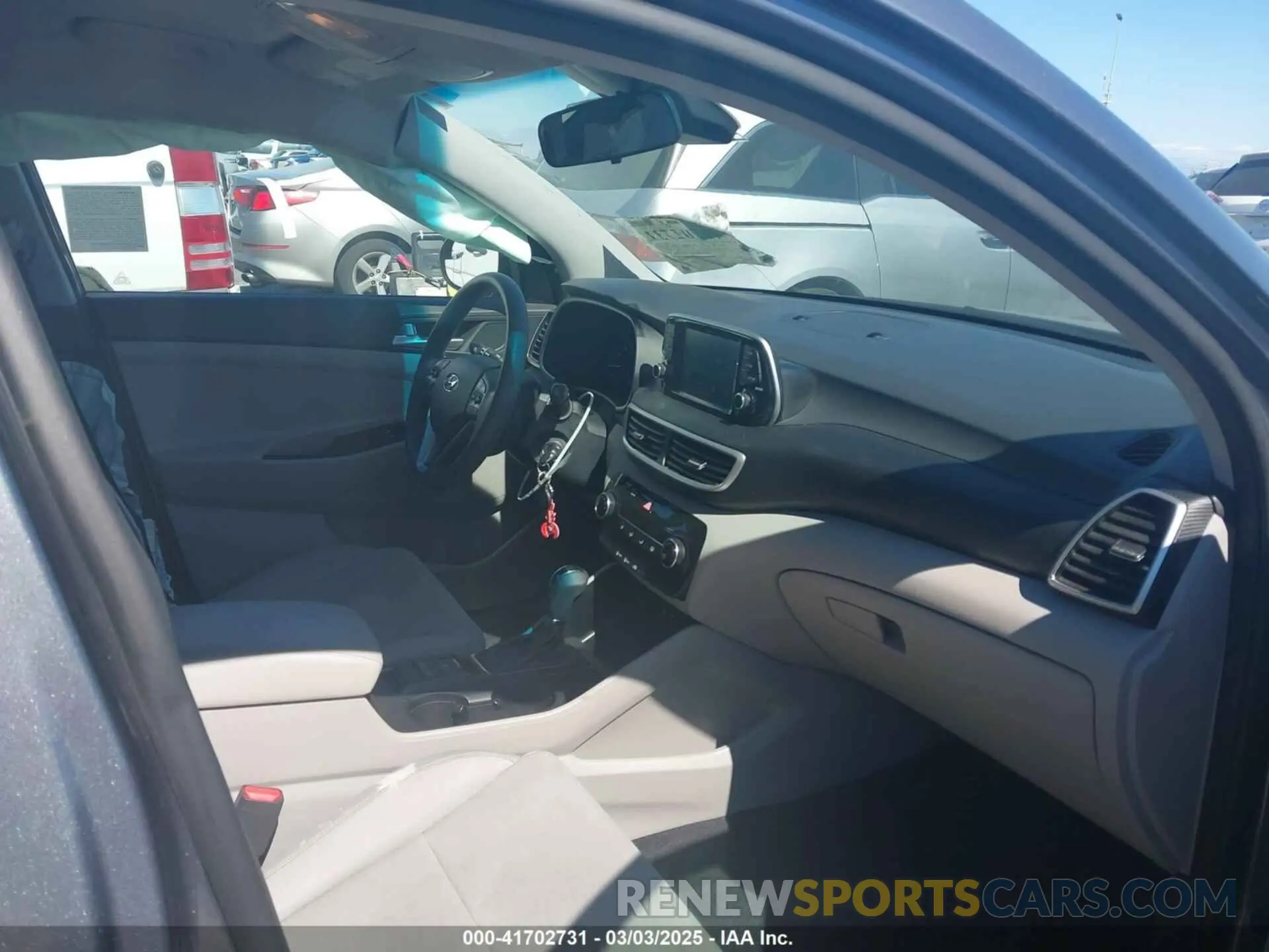 5 Photograph of a damaged car KM8J23A45MU355712 HYUNDAI TUCSON 2021