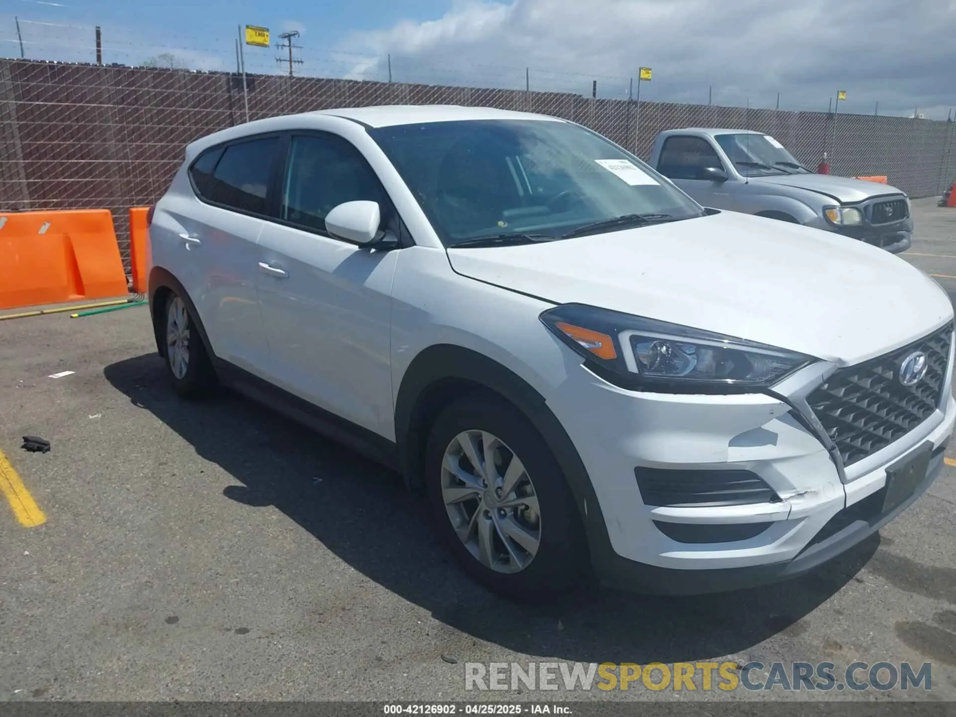 1 Photograph of a damaged car KM8J23A45MU364281 HYUNDAI TUCSON 2021