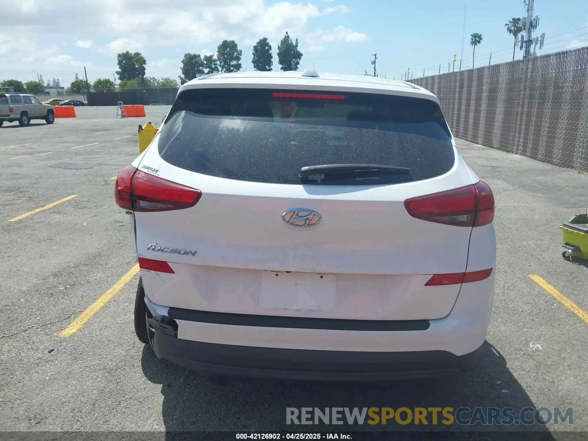 16 Photograph of a damaged car KM8J23A45MU364281 HYUNDAI TUCSON 2021