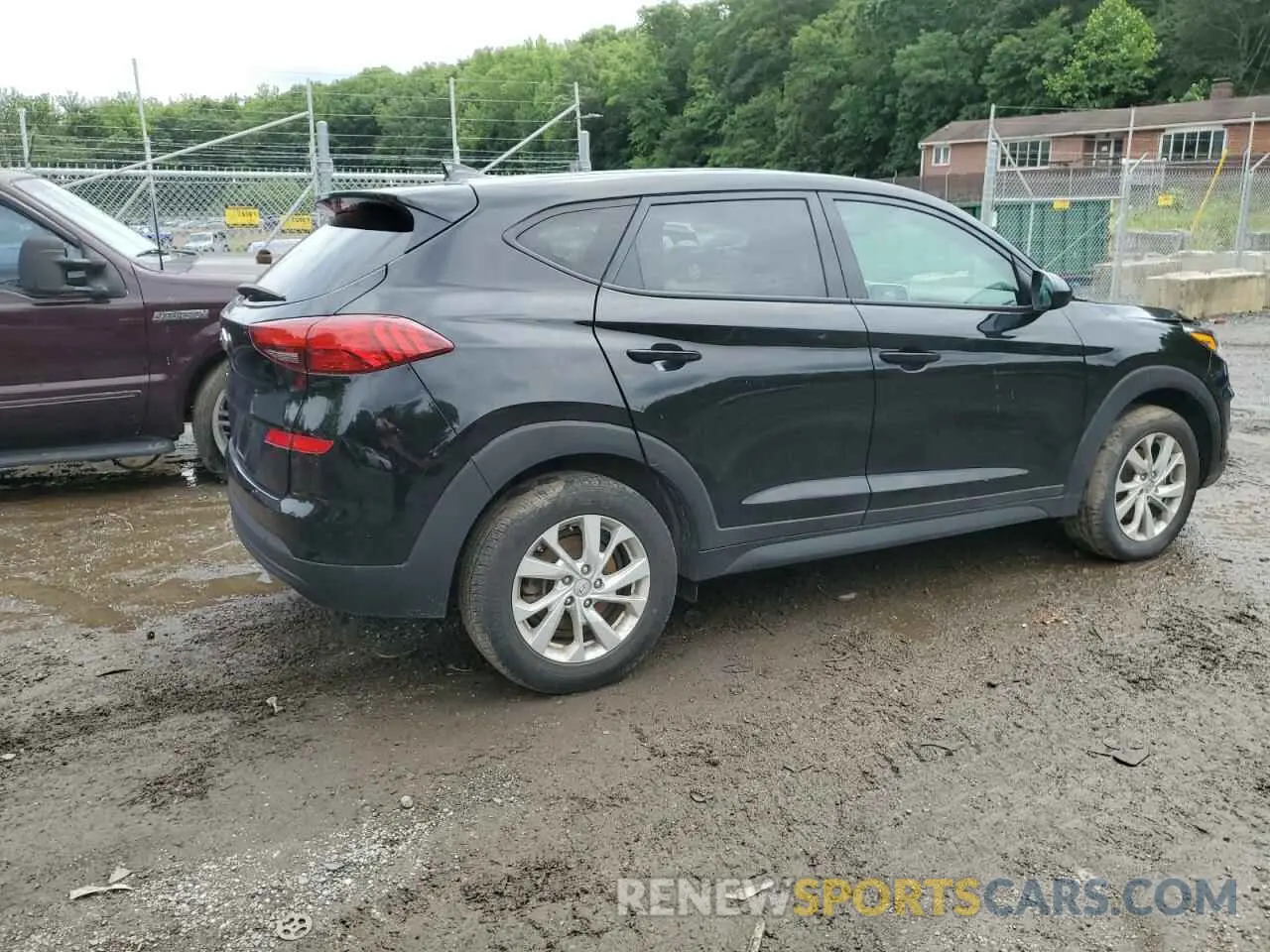 3 Photograph of a damaged car KM8J23A45MU389200 HYUNDAI TUCSON 2021
