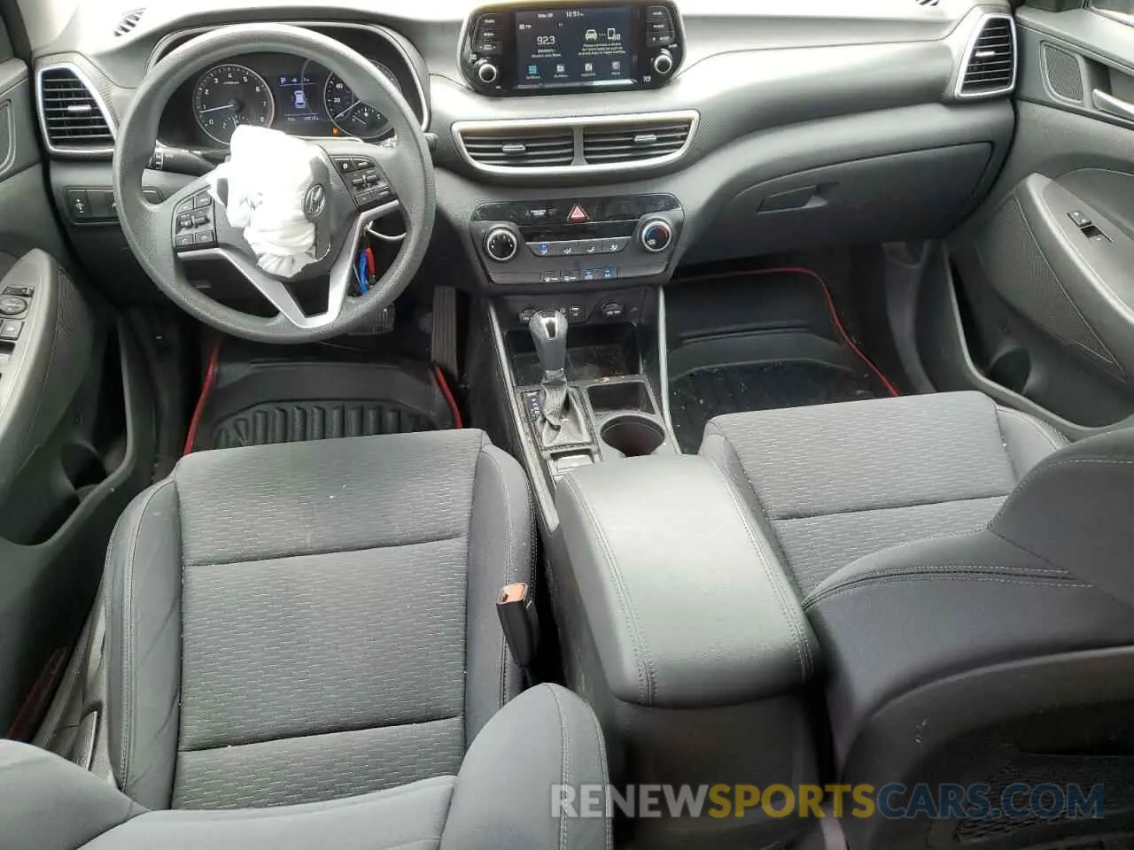 8 Photograph of a damaged car KM8J23A45MU389200 HYUNDAI TUCSON 2021