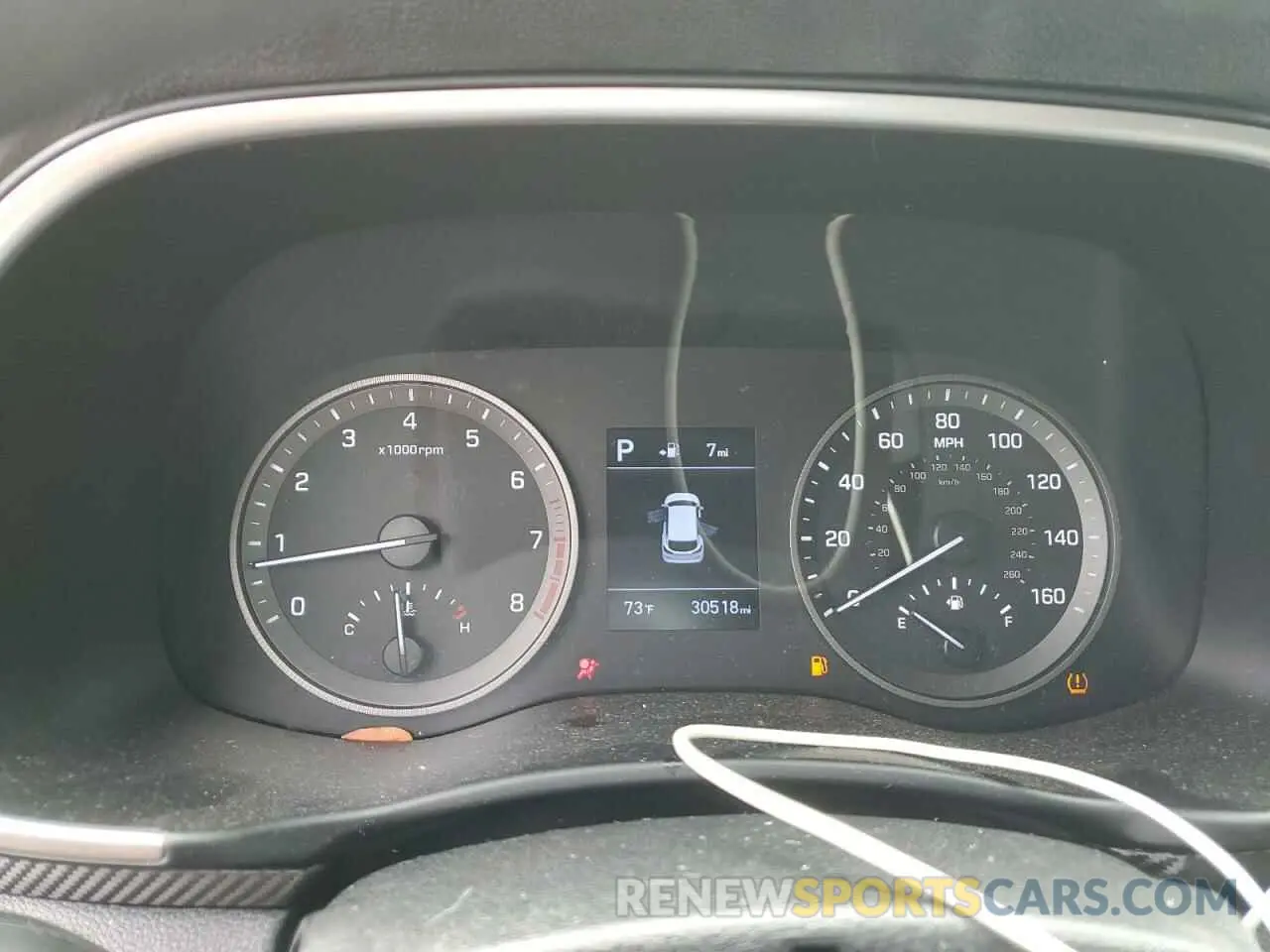 9 Photograph of a damaged car KM8J23A45MU389200 HYUNDAI TUCSON 2021