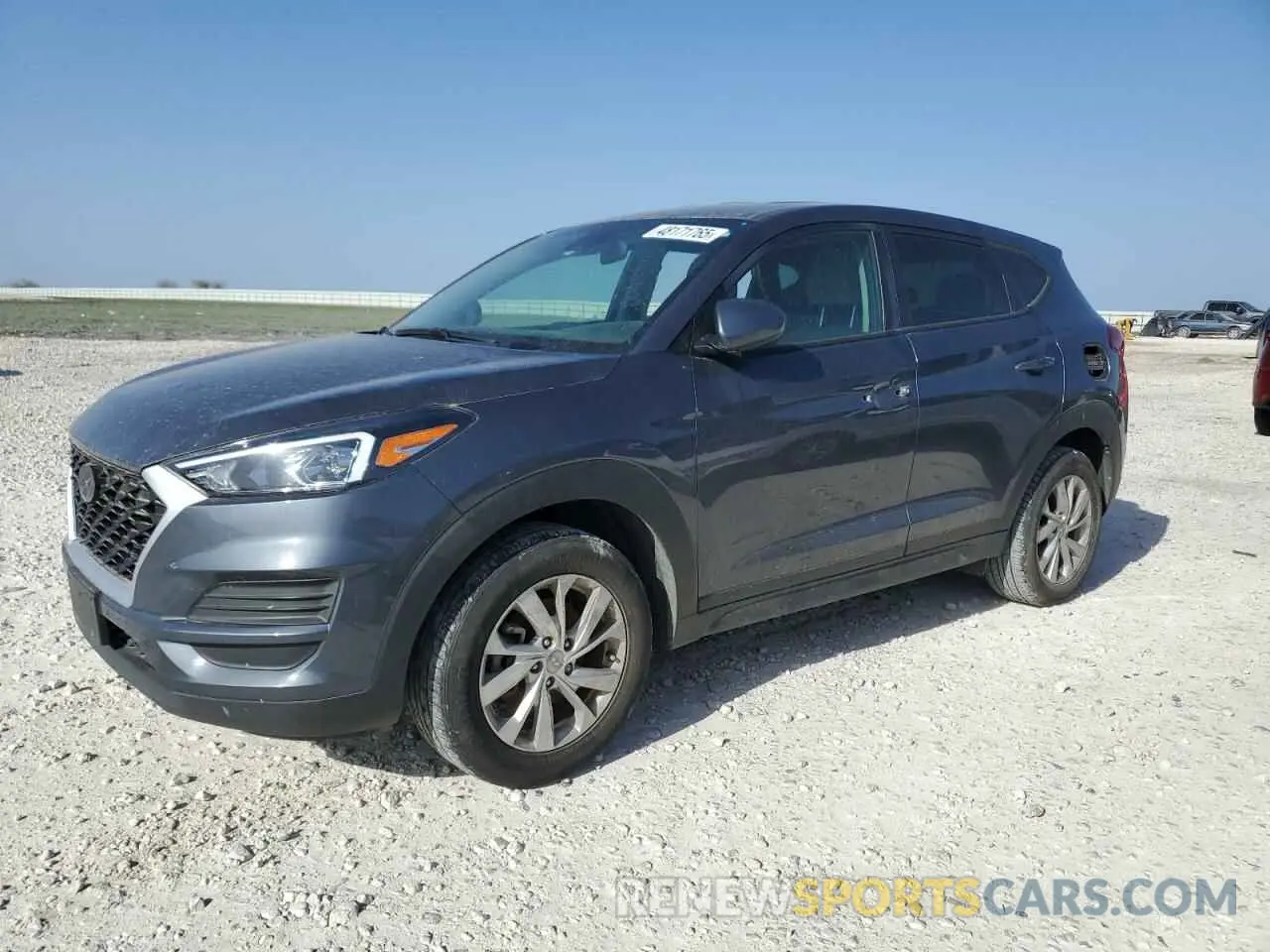 1 Photograph of a damaged car KM8J23A45MU400261 HYUNDAI TUCSON 2021