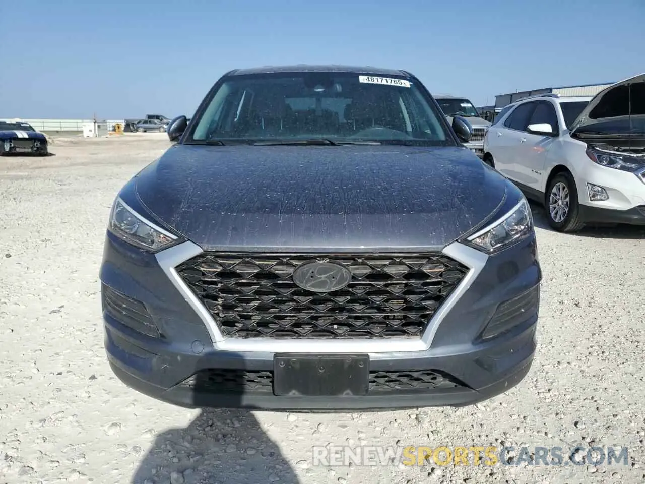 5 Photograph of a damaged car KM8J23A45MU400261 HYUNDAI TUCSON 2021