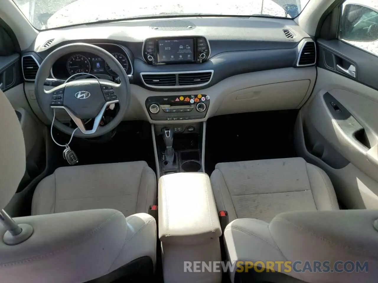 8 Photograph of a damaged car KM8J23A45MU400261 HYUNDAI TUCSON 2021