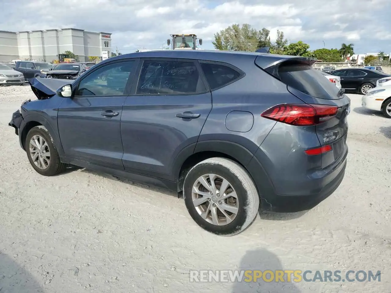 2 Photograph of a damaged car KM8J23A46MU291356 HYUNDAI TUCSON 2021